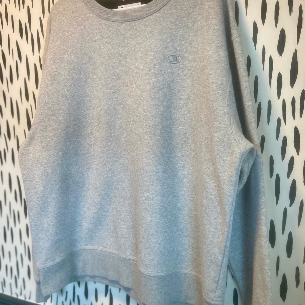 Champion Gray Crewneck Sweater